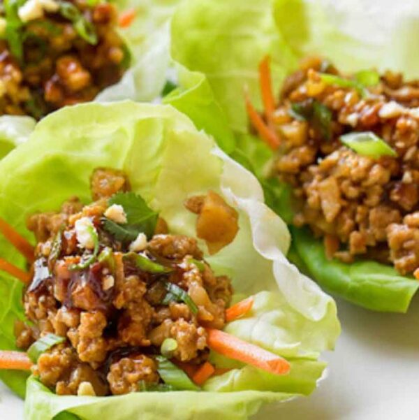 Asian Chicken Lettuce Cups Chef On The Go Toronto Catering